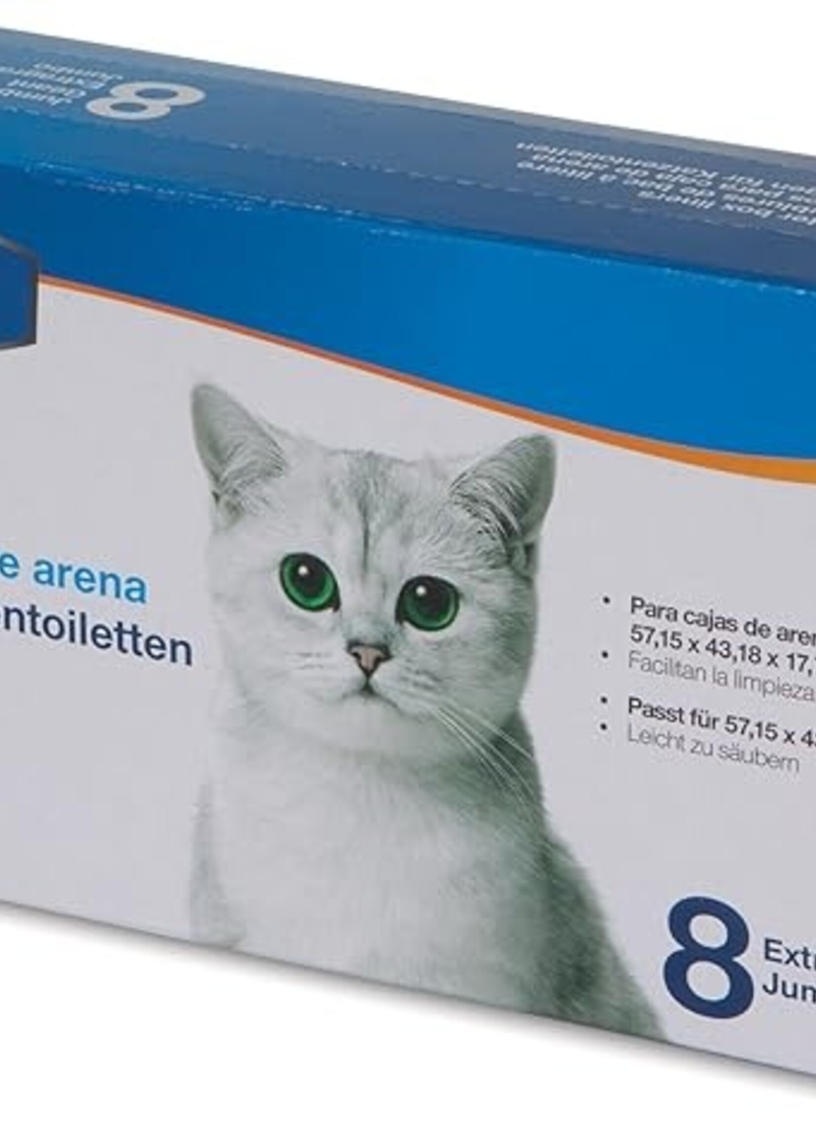 Litter box liner with drawstring