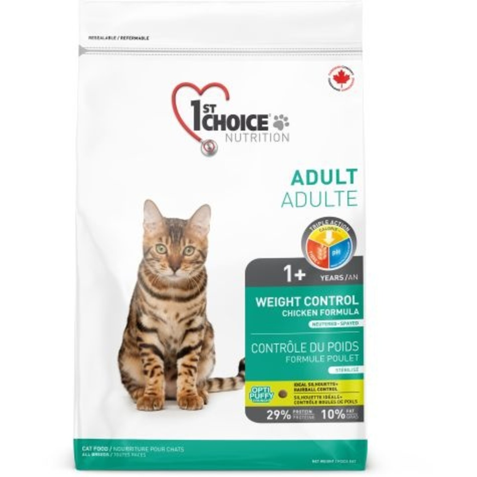 1St Choice Cat Food, Weight Control - Chicken