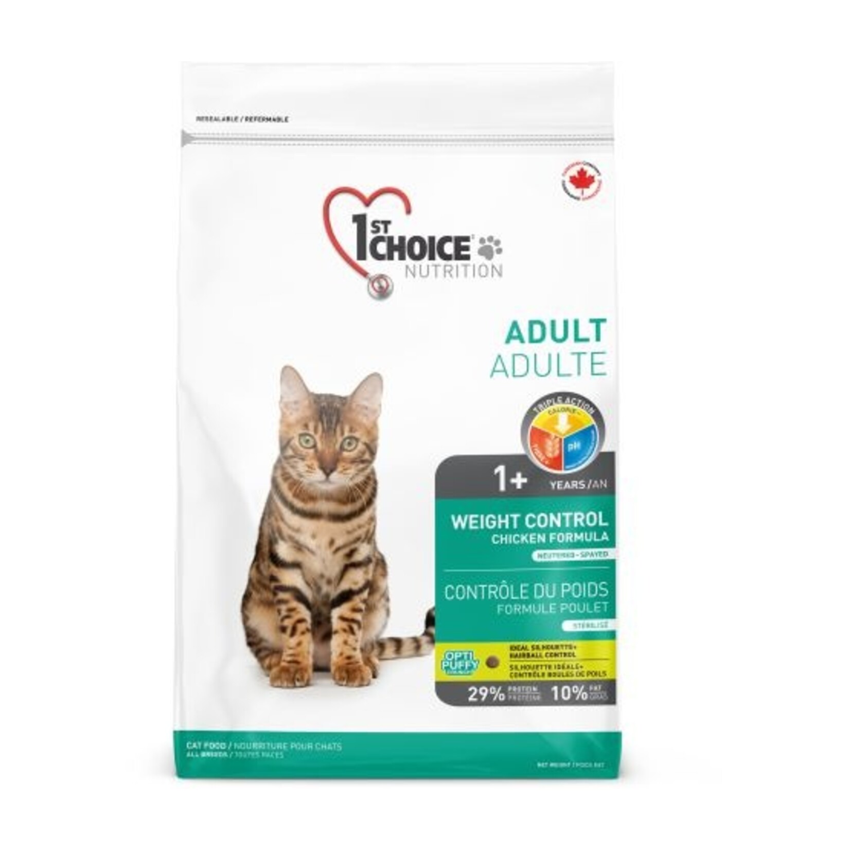 1St Choice Cat Food, Weight Control - Chicken