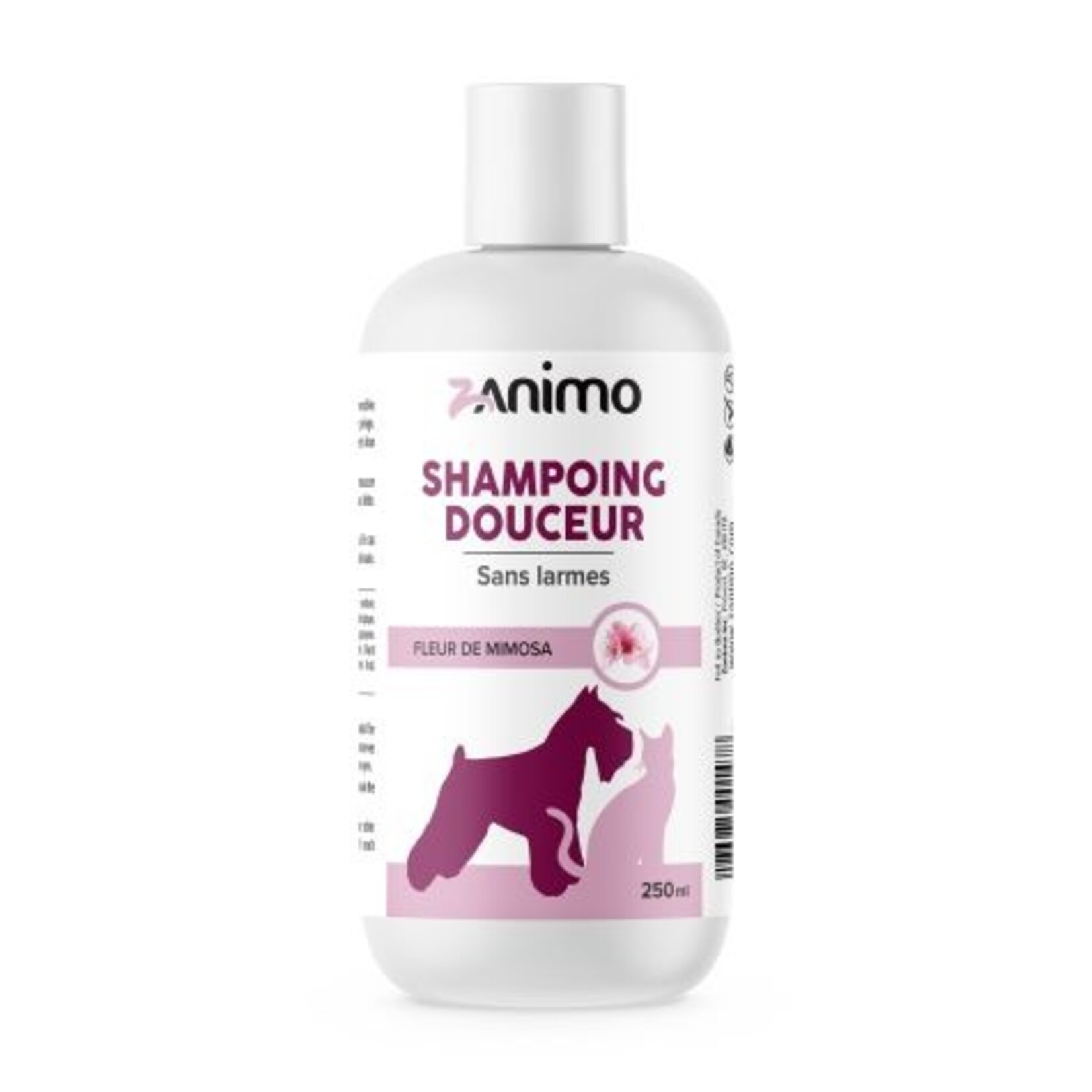 ZANIMO Softness Shampoo, Tear-free, For Dogs And Cats - Mimosa Flower