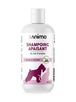 ZANIMO Shampoing Apaisant Au Lait D'avoine, Pour Chien Et Chat - Infusé De Thé Vert