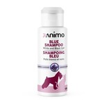 ZANIMO Blue Shampoo, For Black And White Coats, For Dogs And Cats - Almond & Lavender