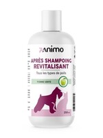 ZANIMO Après-shampoing Revitalisant, Pour Tous Type De Poils, Pour Chien Et Chat - Pomme Verte