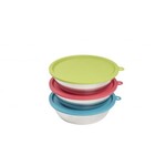 Bols Avec Couvercles Pqt 3 (1xvert, 1xbleu, 1xrouge) Moyen