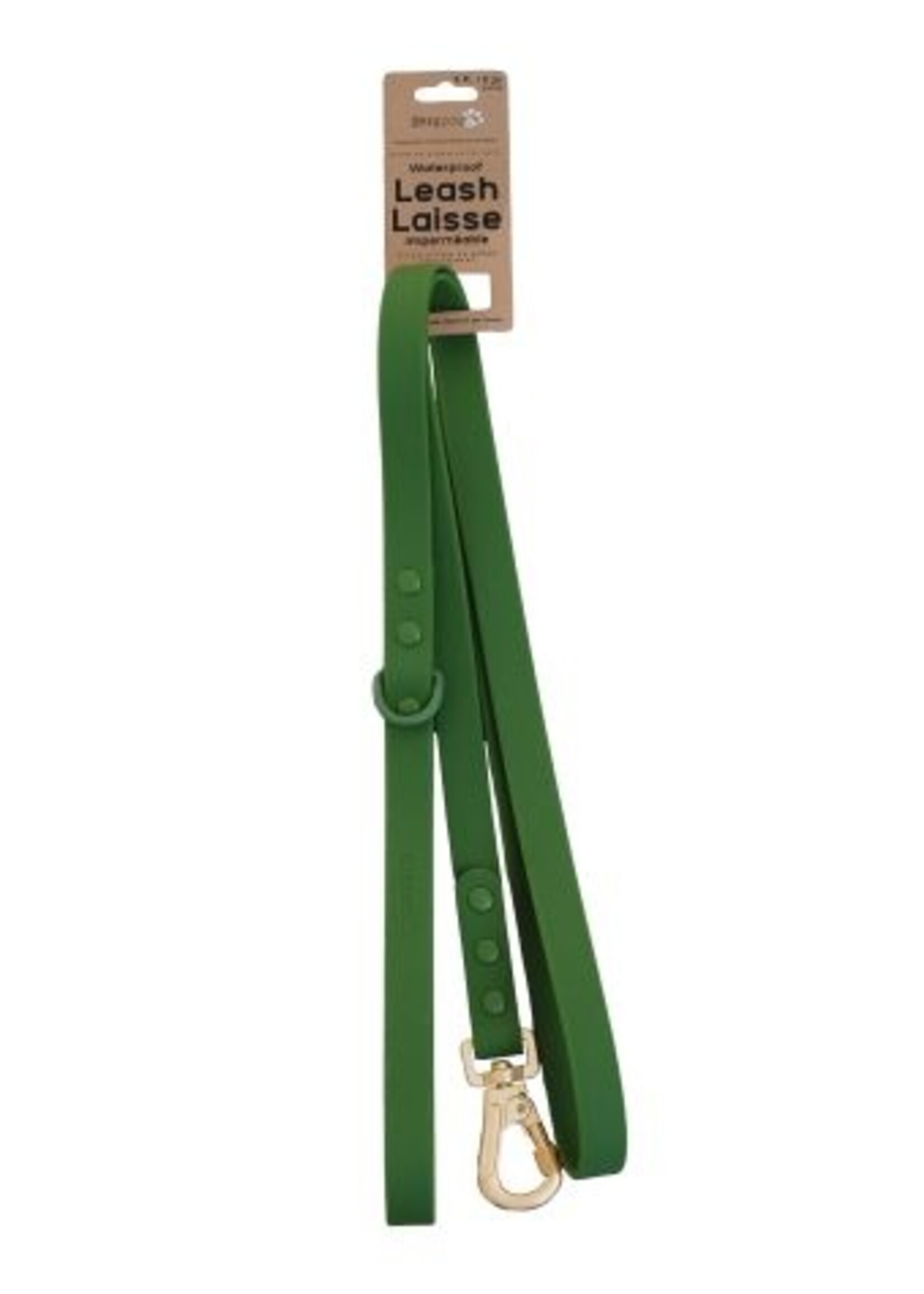 Waterproof Dog Leash, Green Camo Color 5 Ft.