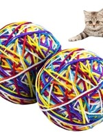 Balle de laine, jouet pour chat
