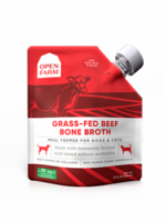 Open Farm Bouillon d’os de bœuf nourri à l’herbe pour chiens
