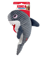 kong CuteSeas Rufflez – Jouet pour chien requin avec couineur et texture craquante