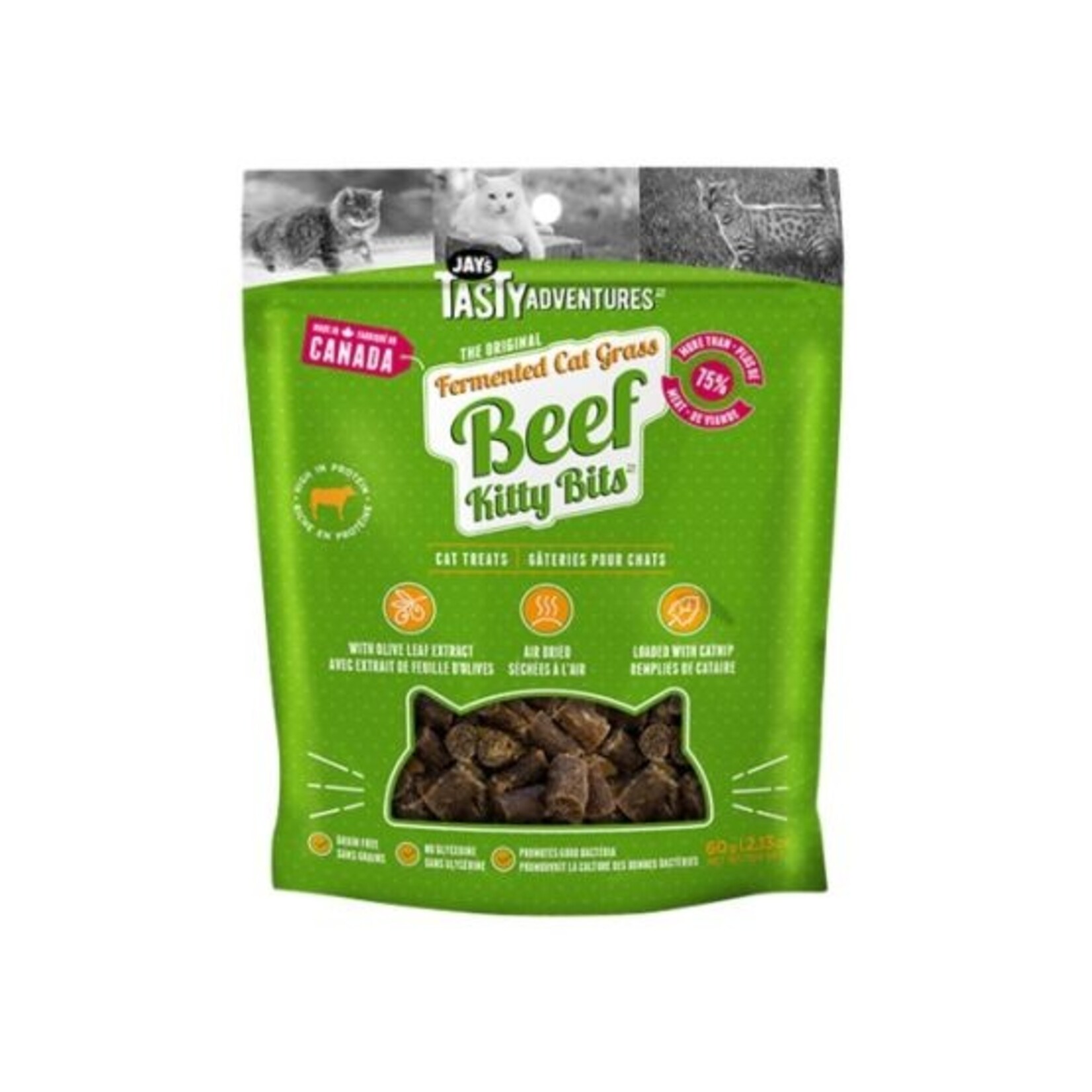 Kitty Bits Cat Fermented Treats Beef 60gr