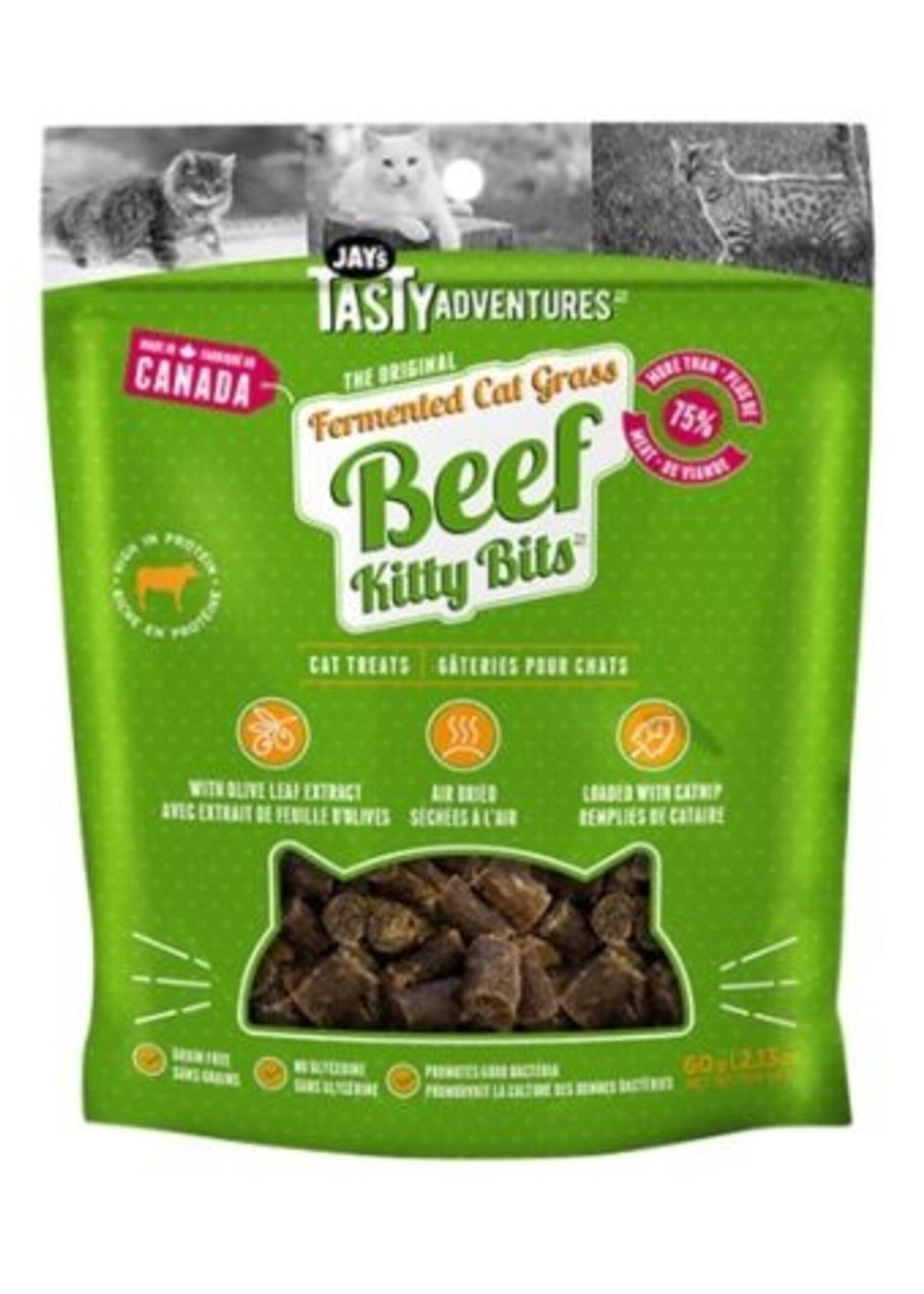 Kitty Bits Cat Fermented Treats Beef 60gr