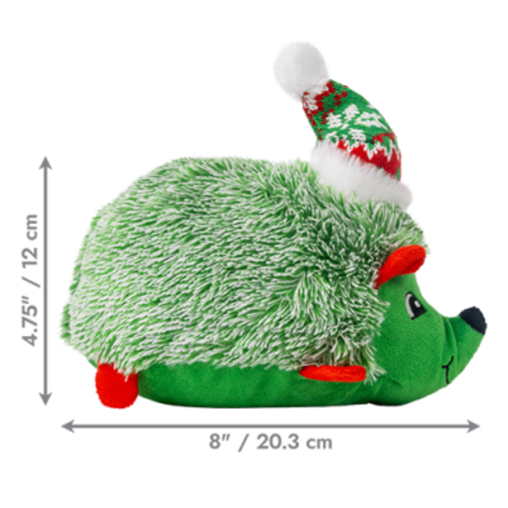 kong HOLIDAY Comfort HedgeHug Assorted Medium Dog Toy