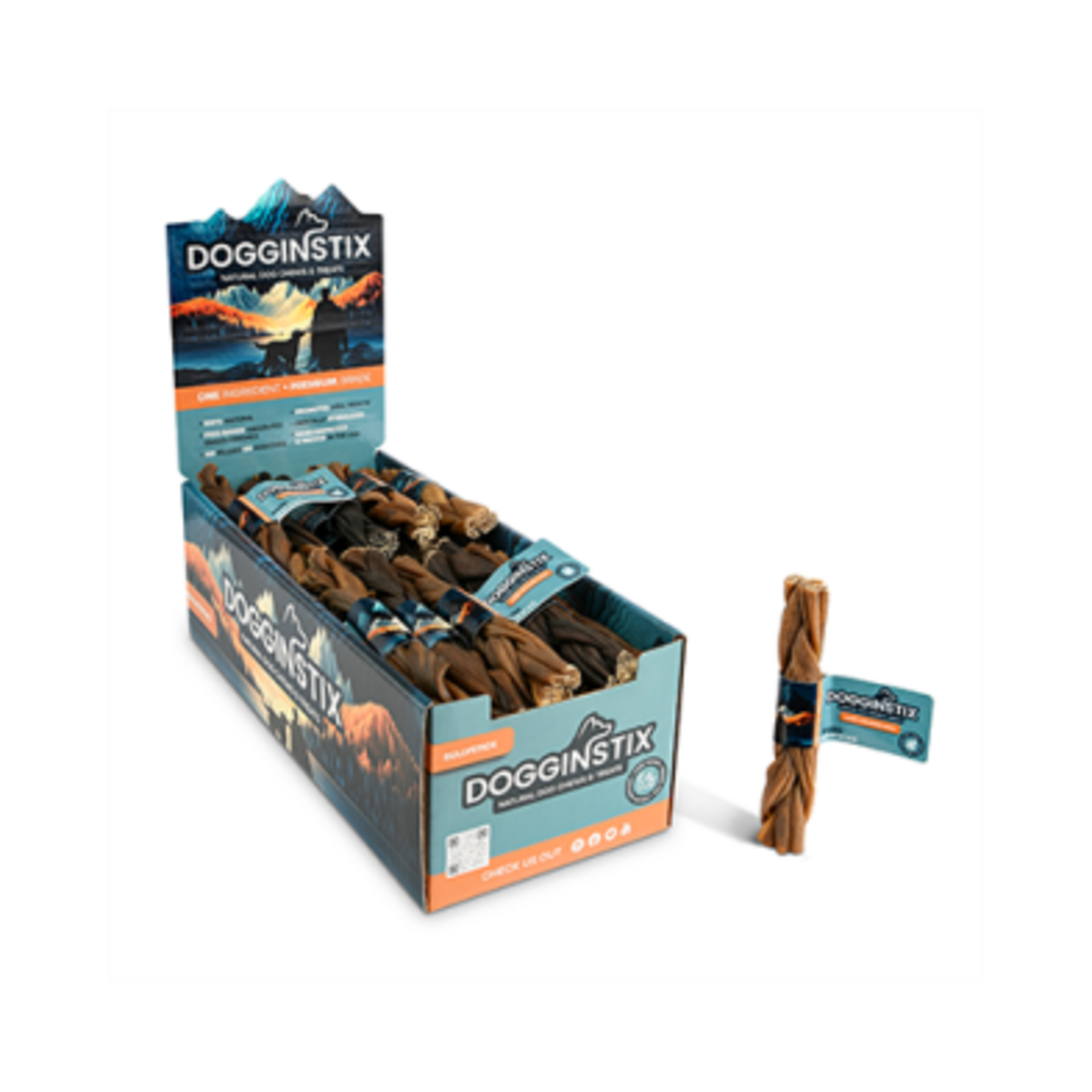 Braided Lamb Collagen 6" Natural Dog Chews & Treats