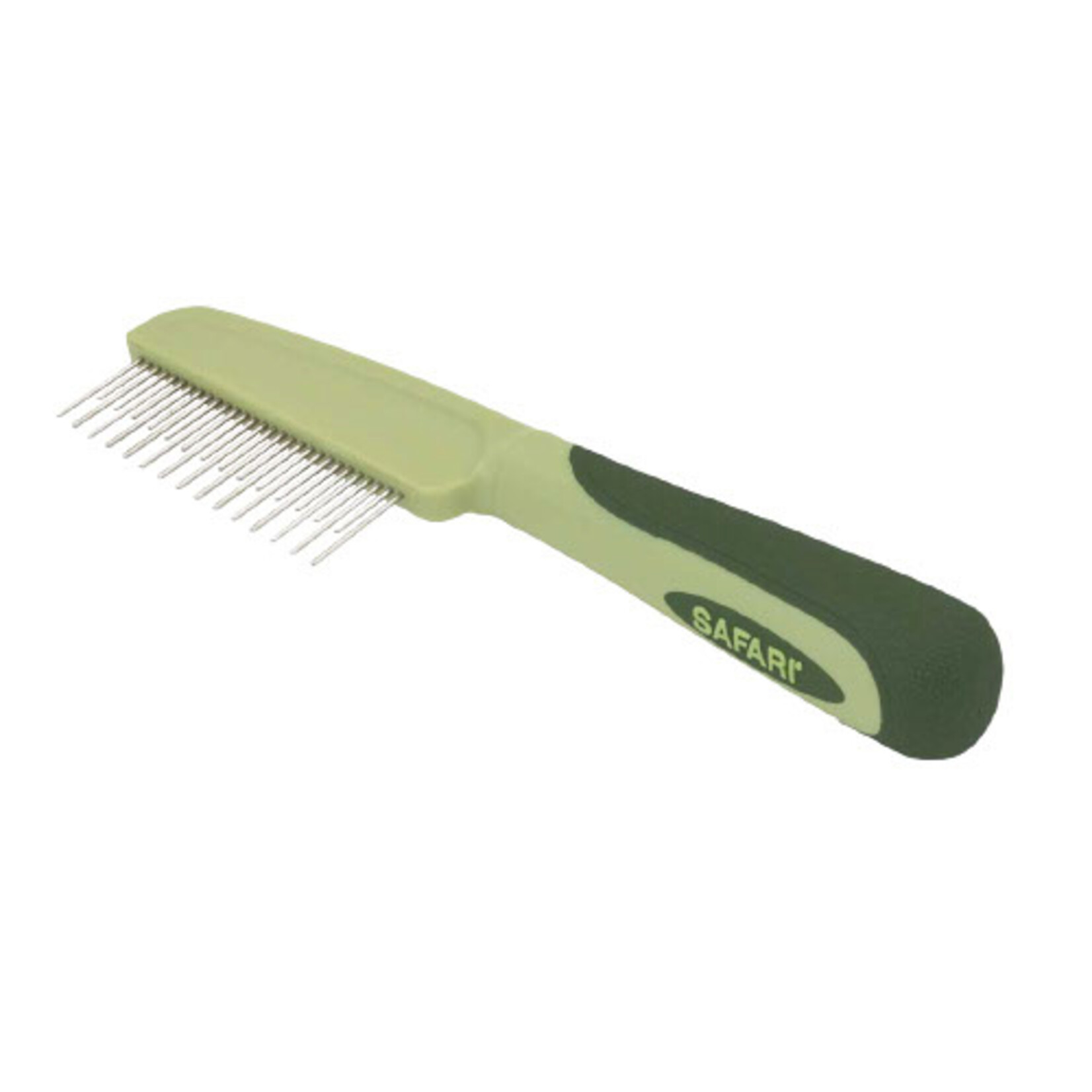 Shedding comb with rotating teeth