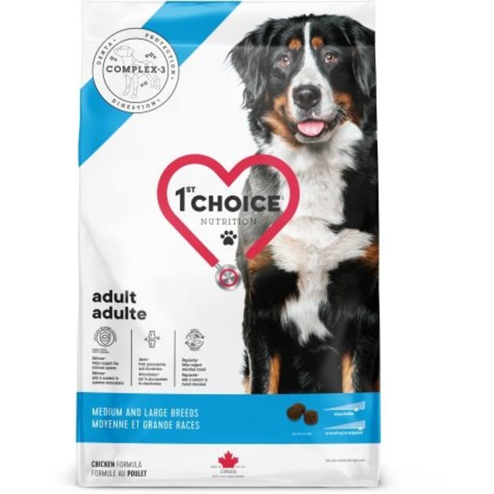 1St Choice Dog Food, Adult, Medium And Large Breeds - Chicken