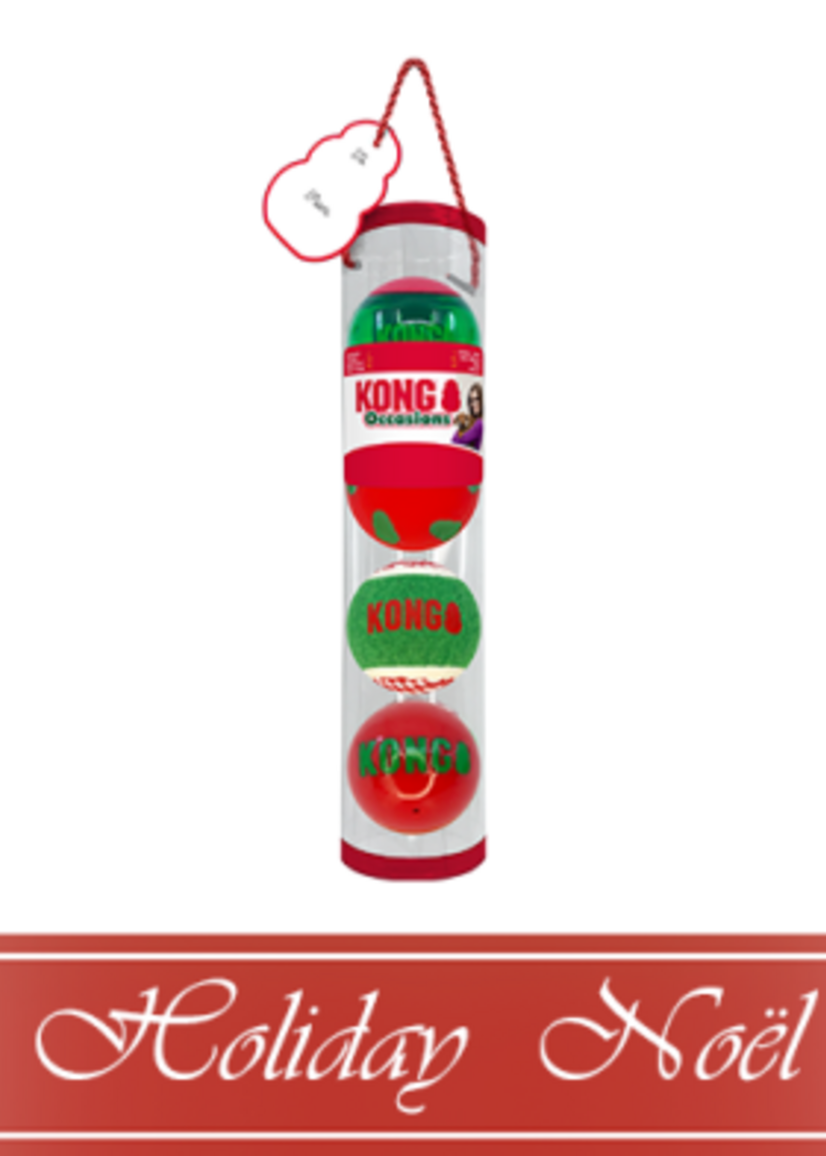 KONG Christmas Special Edition Balls