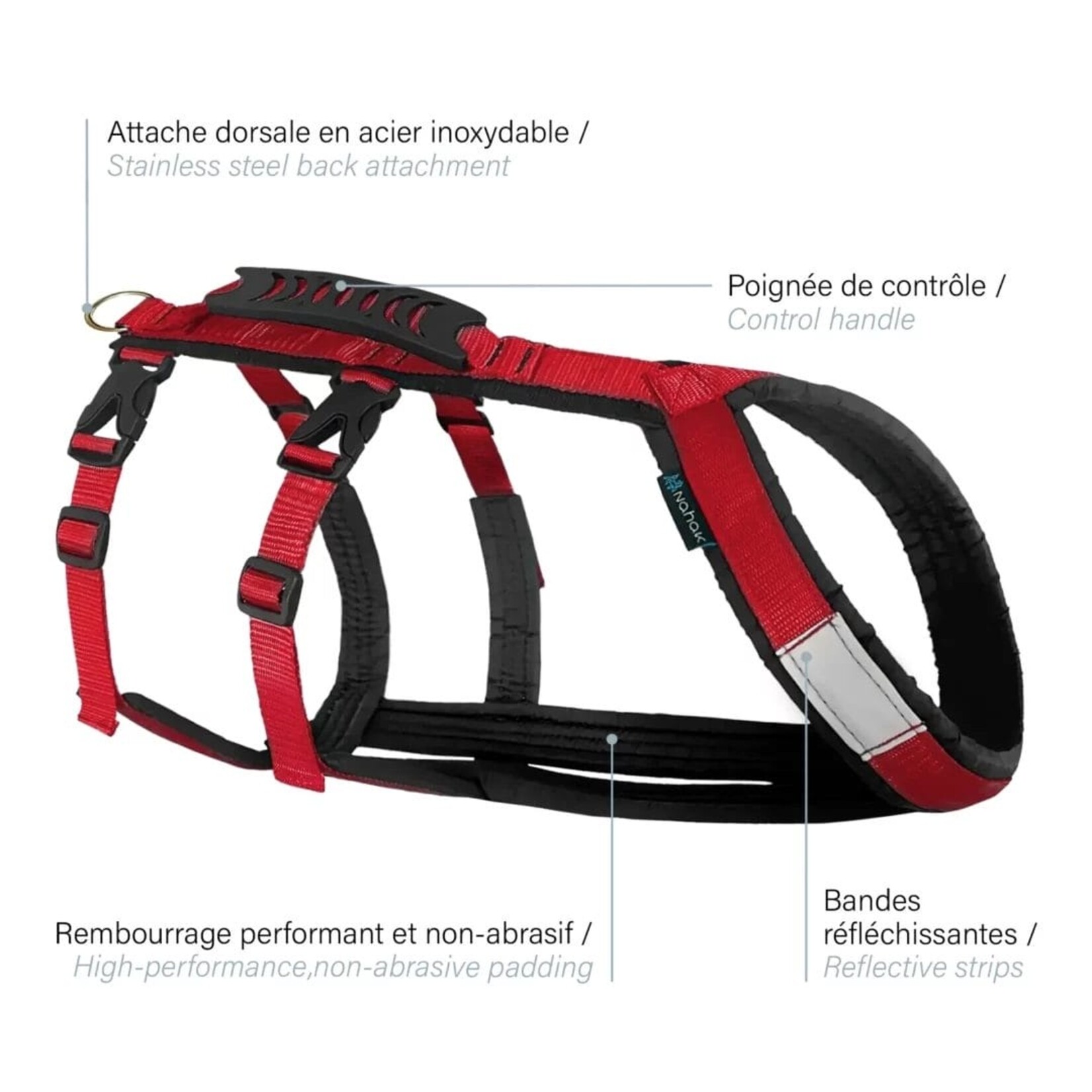 Nahak Hybrid dog harness