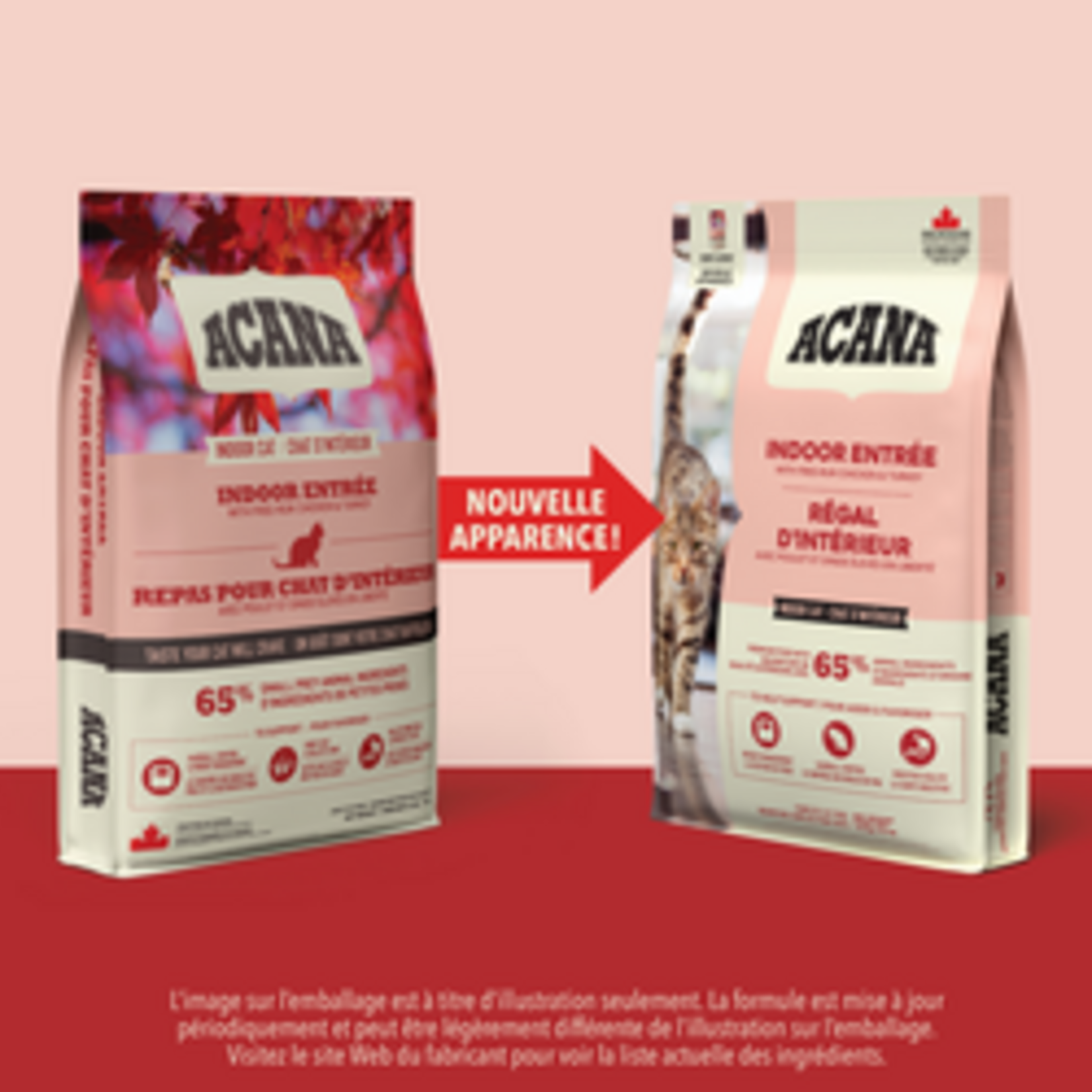 ACANA Indoor Entrée Recipe with Poultry & Fish Dry Cat Food