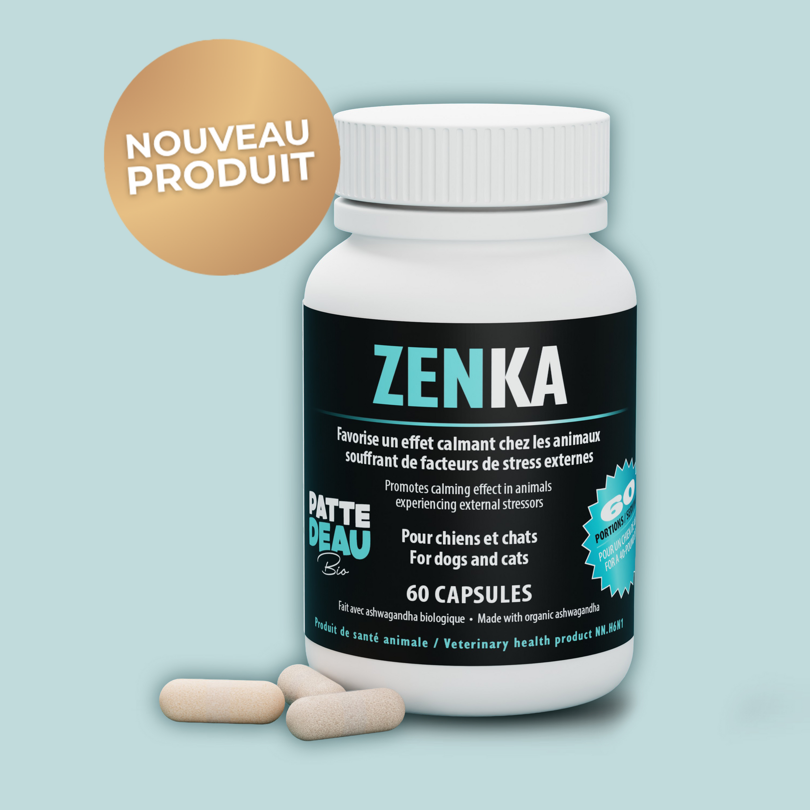 PATTEDEAU BIO ZENKA for dogs and cats