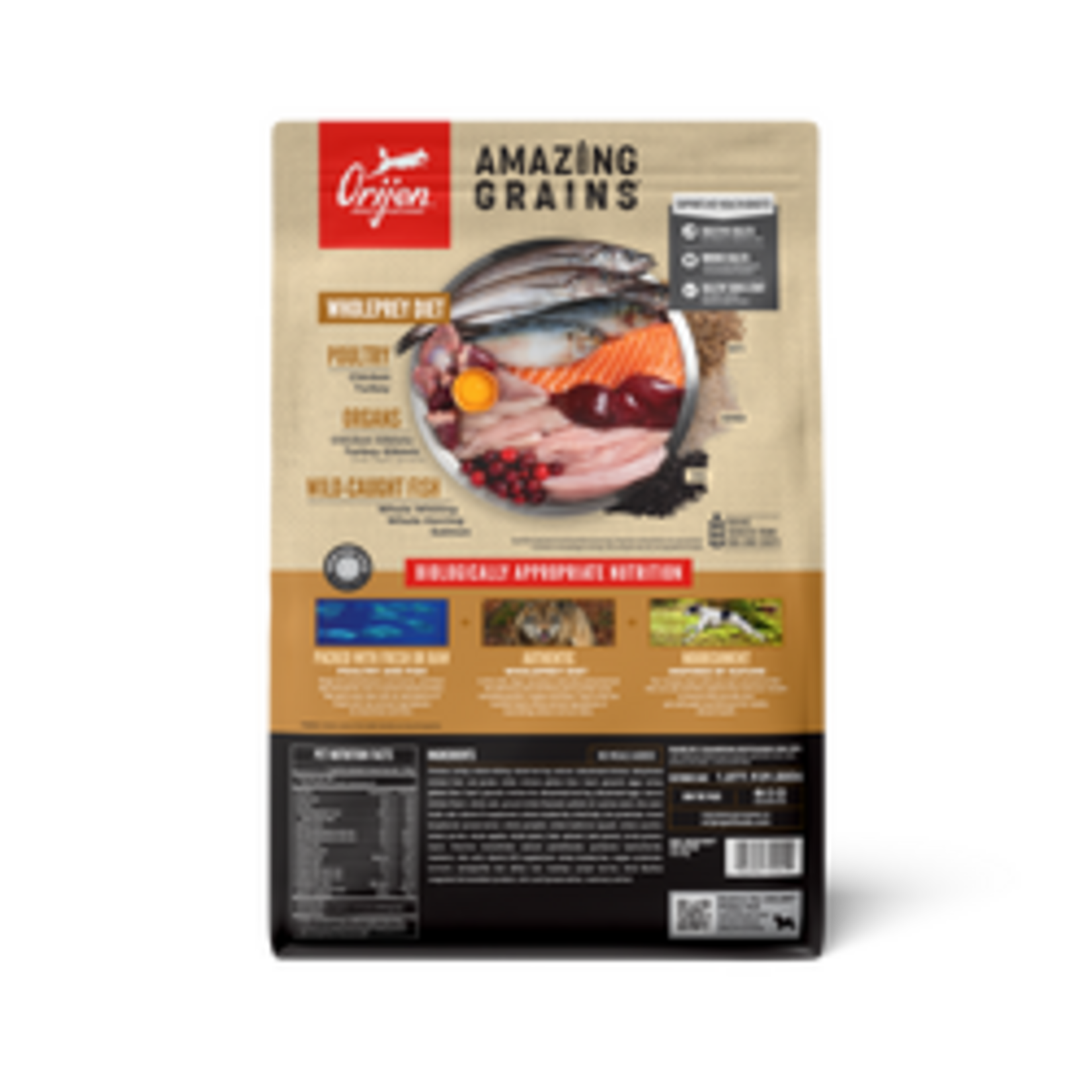ORIJEN Amazing Grains™, Puppy Dry Dog Food