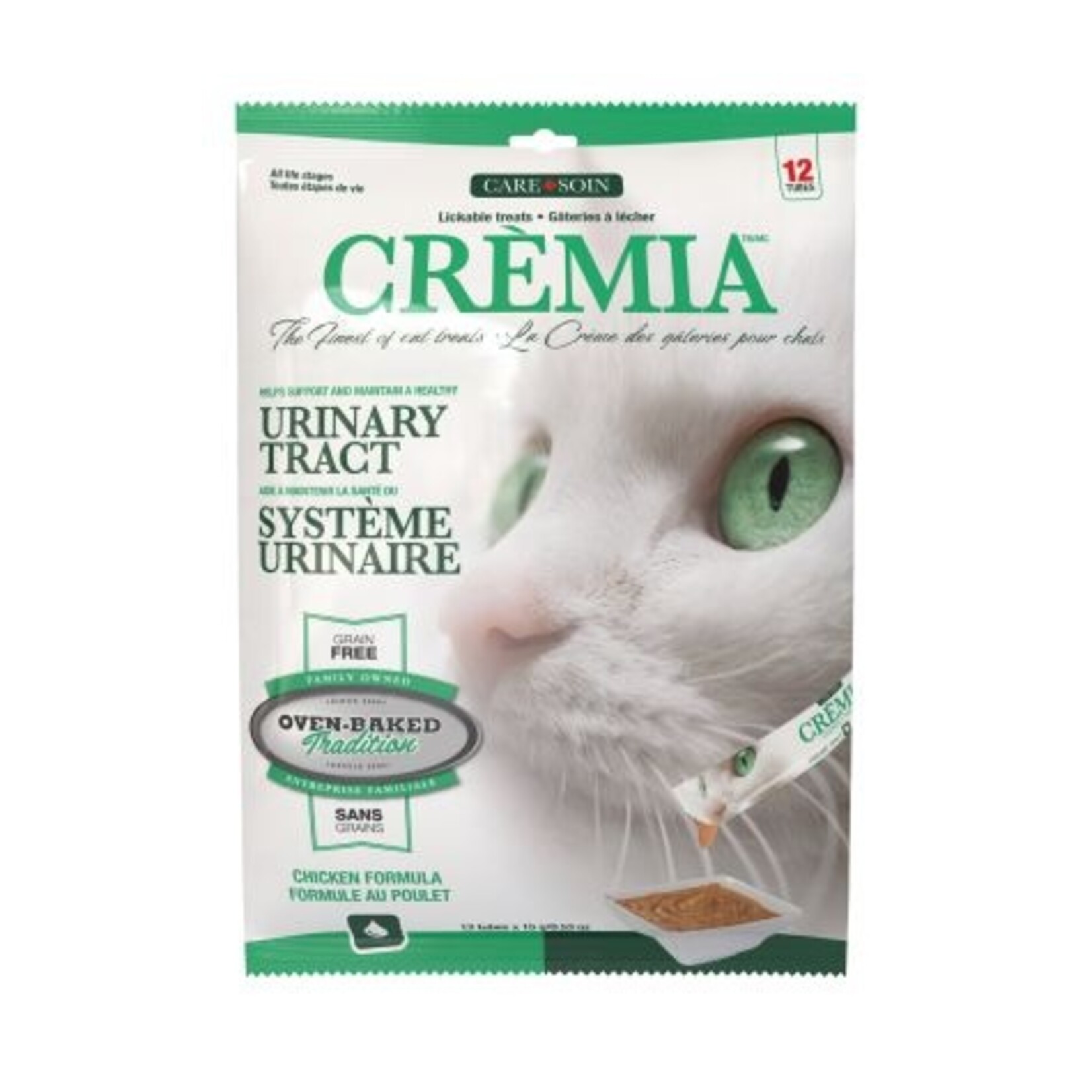 Crèmia Lickable Treats For Cat, Grain Free, Urinary Tract - Chicken
