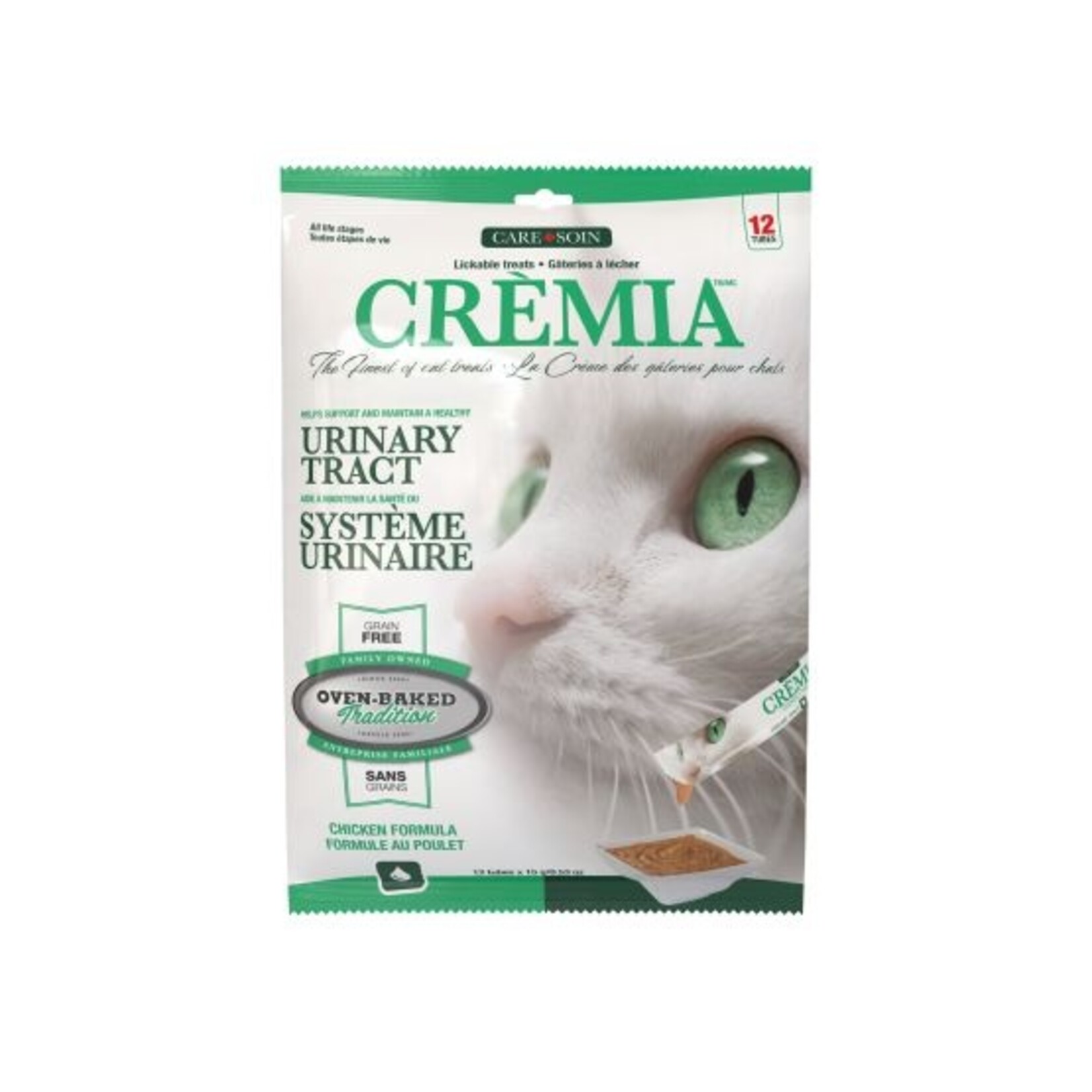 Crèmia Lickable Treats For Cat, Grain Free, Urinary Tract - Chicken