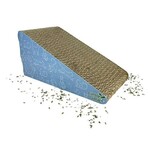 Scratching post with catnip