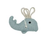 Cat Toy – Whale 10 cm Made of Recycled Fabric & Catnip