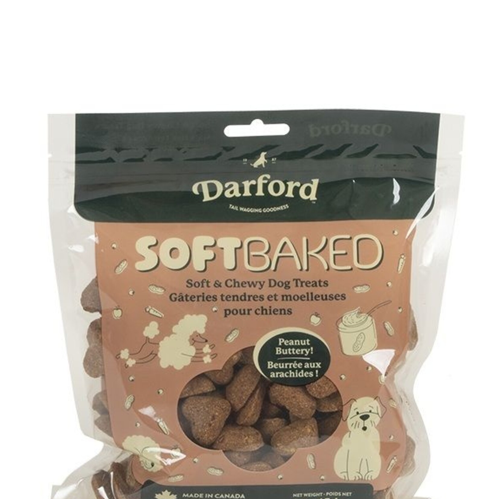 Soft and Chewy Dog Treats - Peanut Butter 454g
