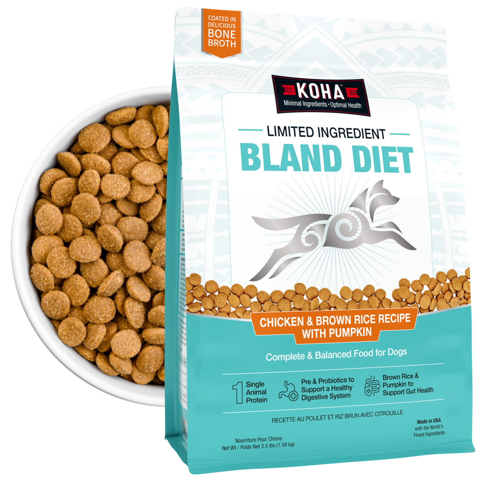 Limited Ingredient Diet - Chicken & Rice Sensitive Stomach - Dog Kibble