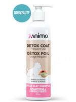 ZANIMO Shampoing Détox poils à l’Argile verte