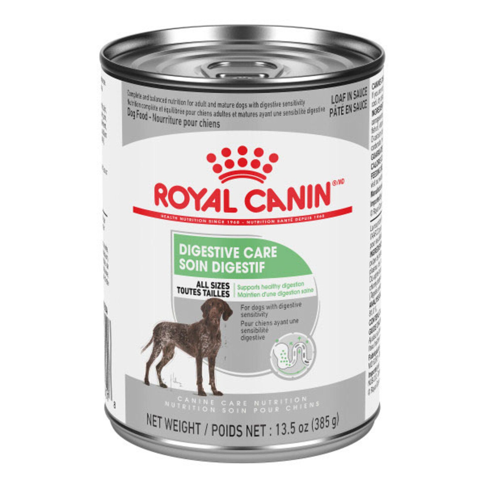 ROYAL CANIN Loaf in gravy canned dog food digestive care – 385 gr