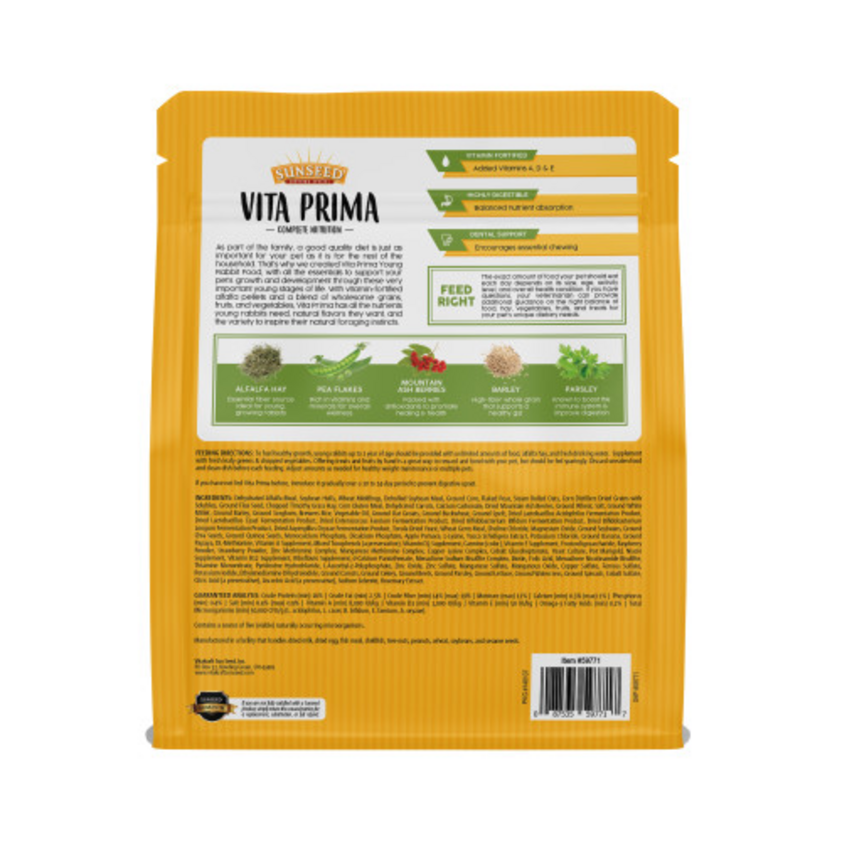 Prima Young Rabbit Food