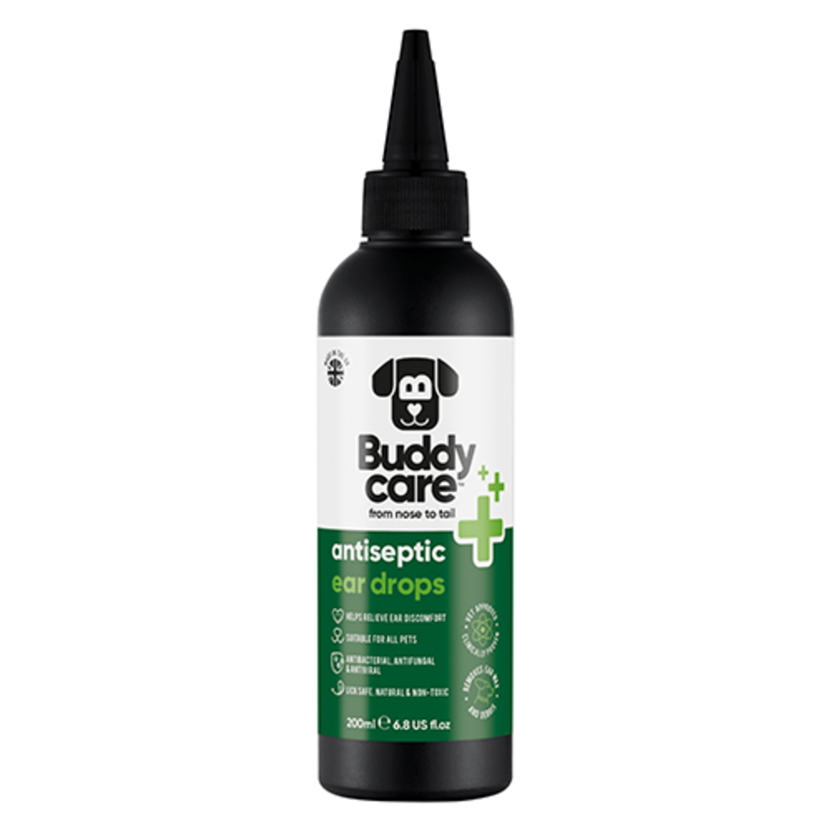 Buddy Care Antiseptics 200 ML   Antiseptic Auricular Drops