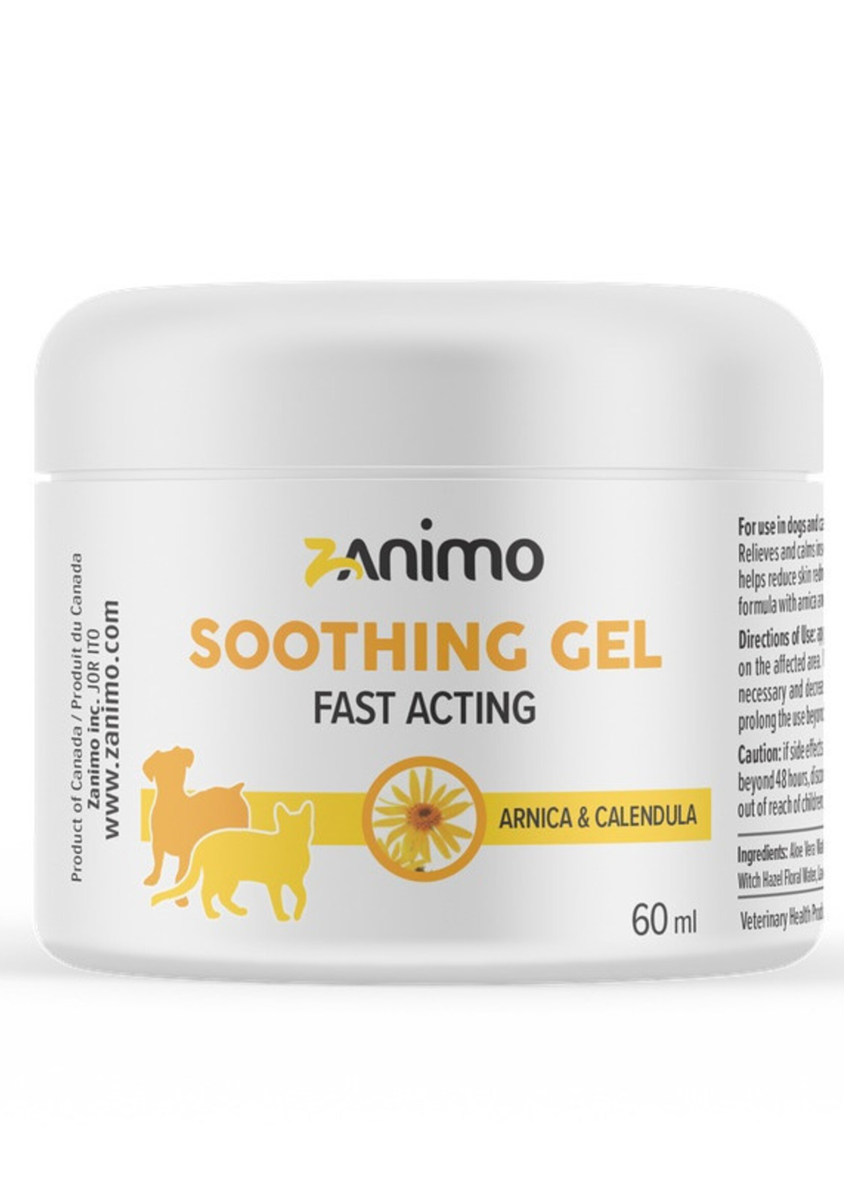 ZANIMO premiers soins, action rapide, arnica et calendula