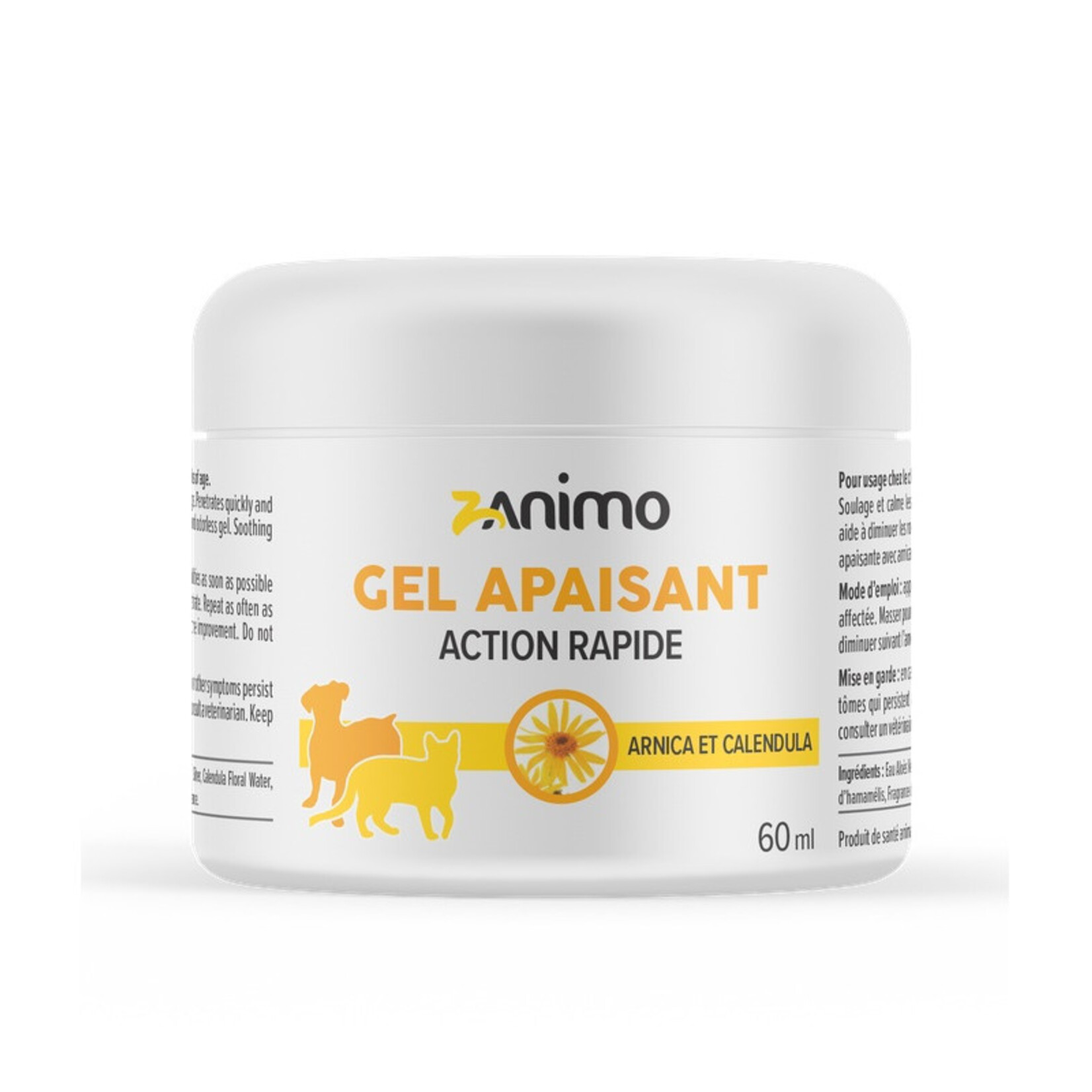 ZANIMO premiers soins, action rapide, arnica et calendula
