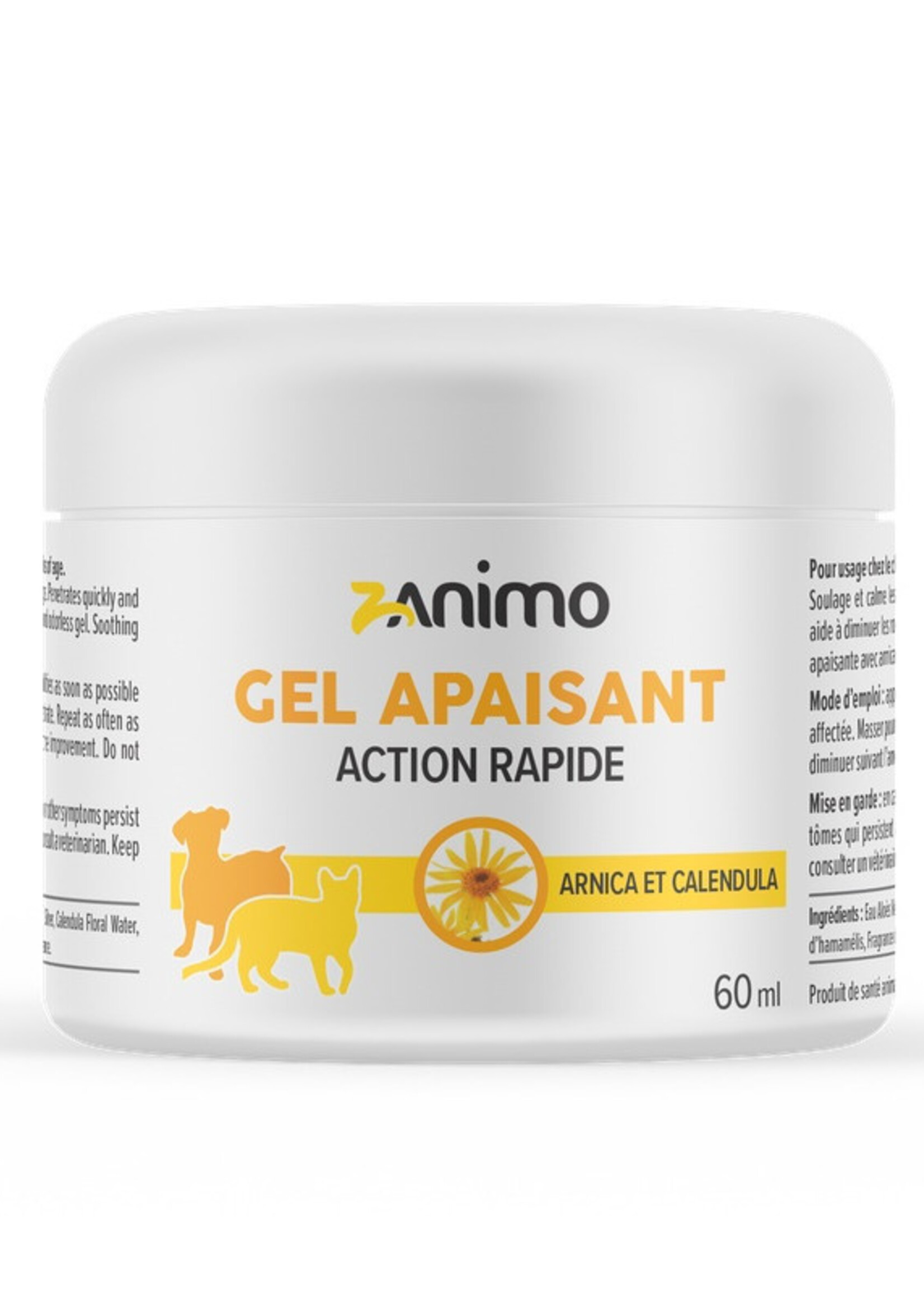 ZANIMO premiers soins, action rapide, arnica et calendula