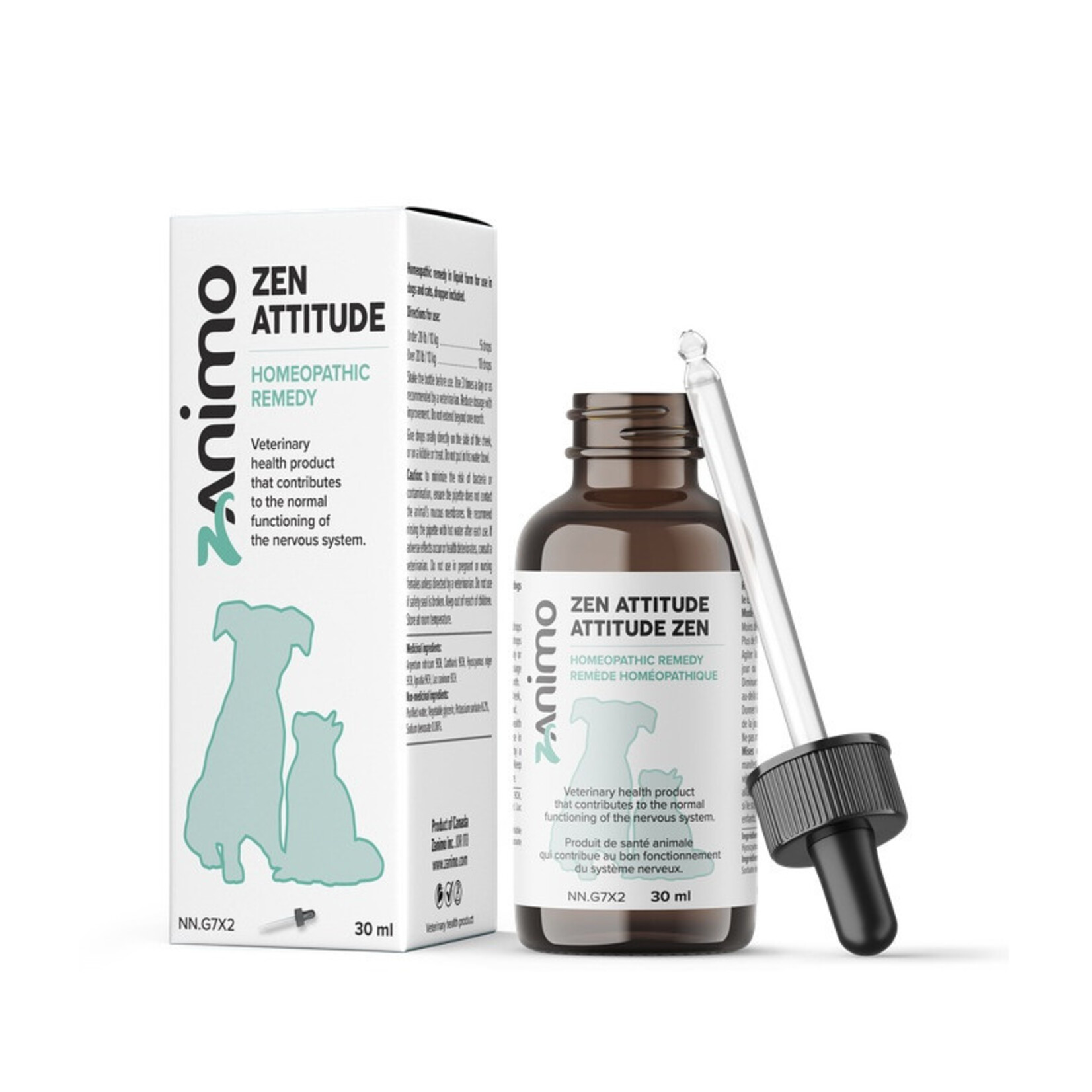 ZANIMO ZEN ATTITUDE contributes to the normal functioning of the nervous system.