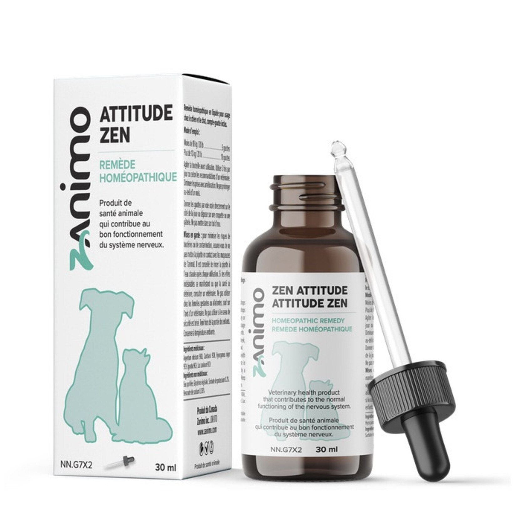 ZANIMO ZEN ATTITUDE contributes to the normal functioning of the nervous system.