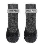 black/grey safety sock boots