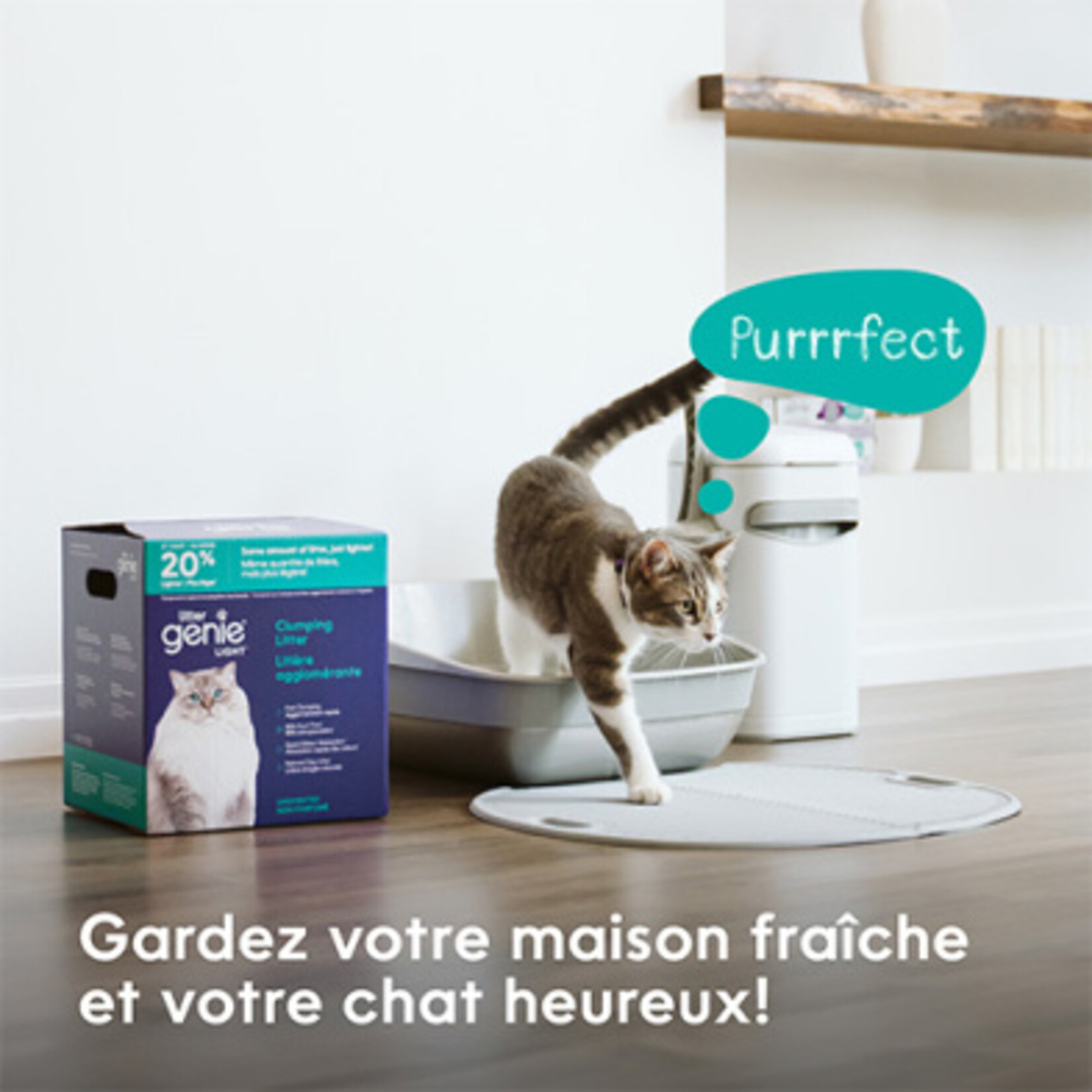 Litière agglomérante légère 15 kg