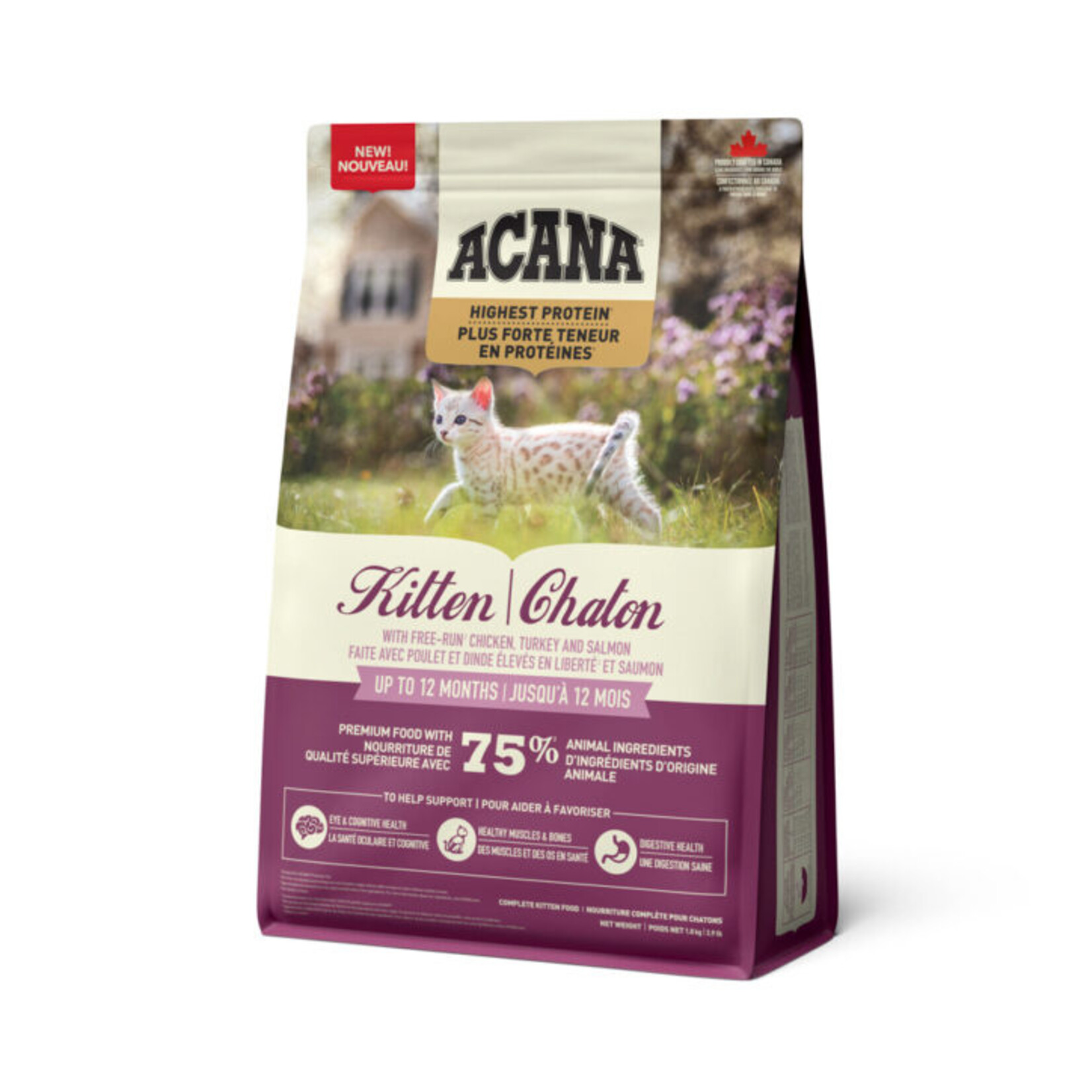 ACANA Kitten Food | Digestive and Heart Health | Made in Canada
