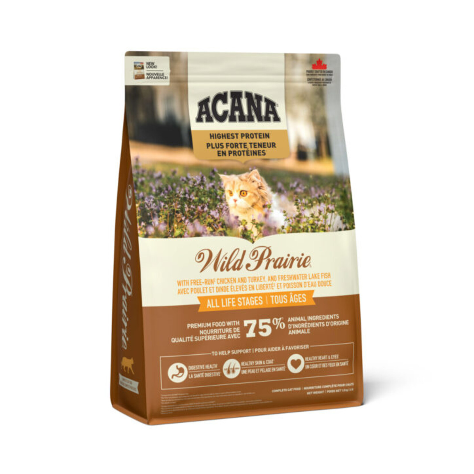 ACANA Wild Prairie – Digestive Health and Shiny Coat – Cat