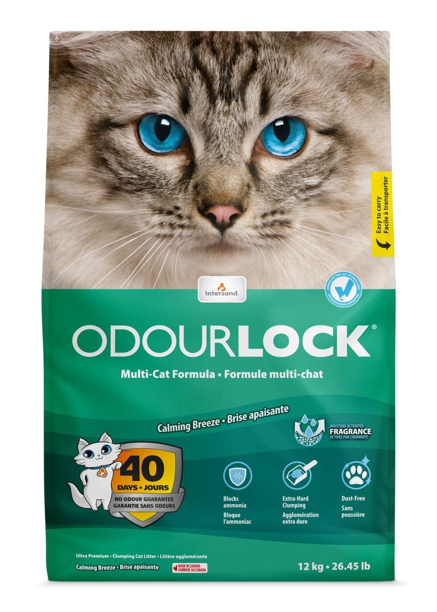 INTERSAND Clumping Cat Litter Calming Breeze