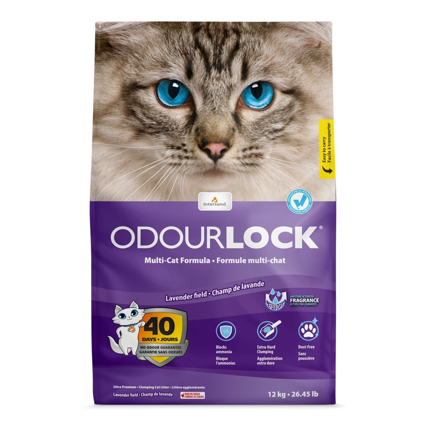 INTERSAND Clumping Cat Litter Lavender Field