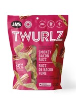 Air-Dried Pig Skins for Dogs, Smoked Bacon 75g