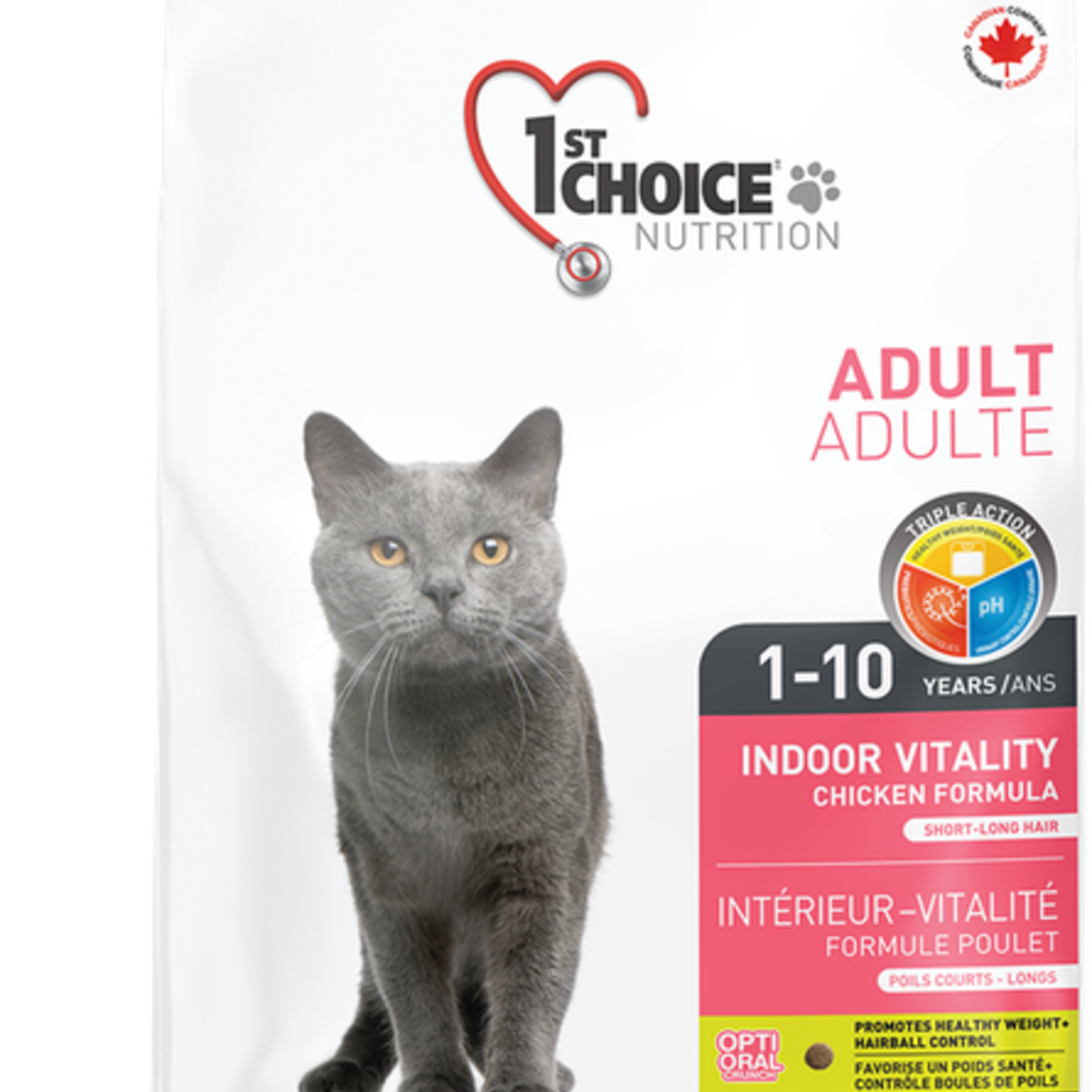 1St Choice Intérieur Vitalité | Nourriture pour chat adulte