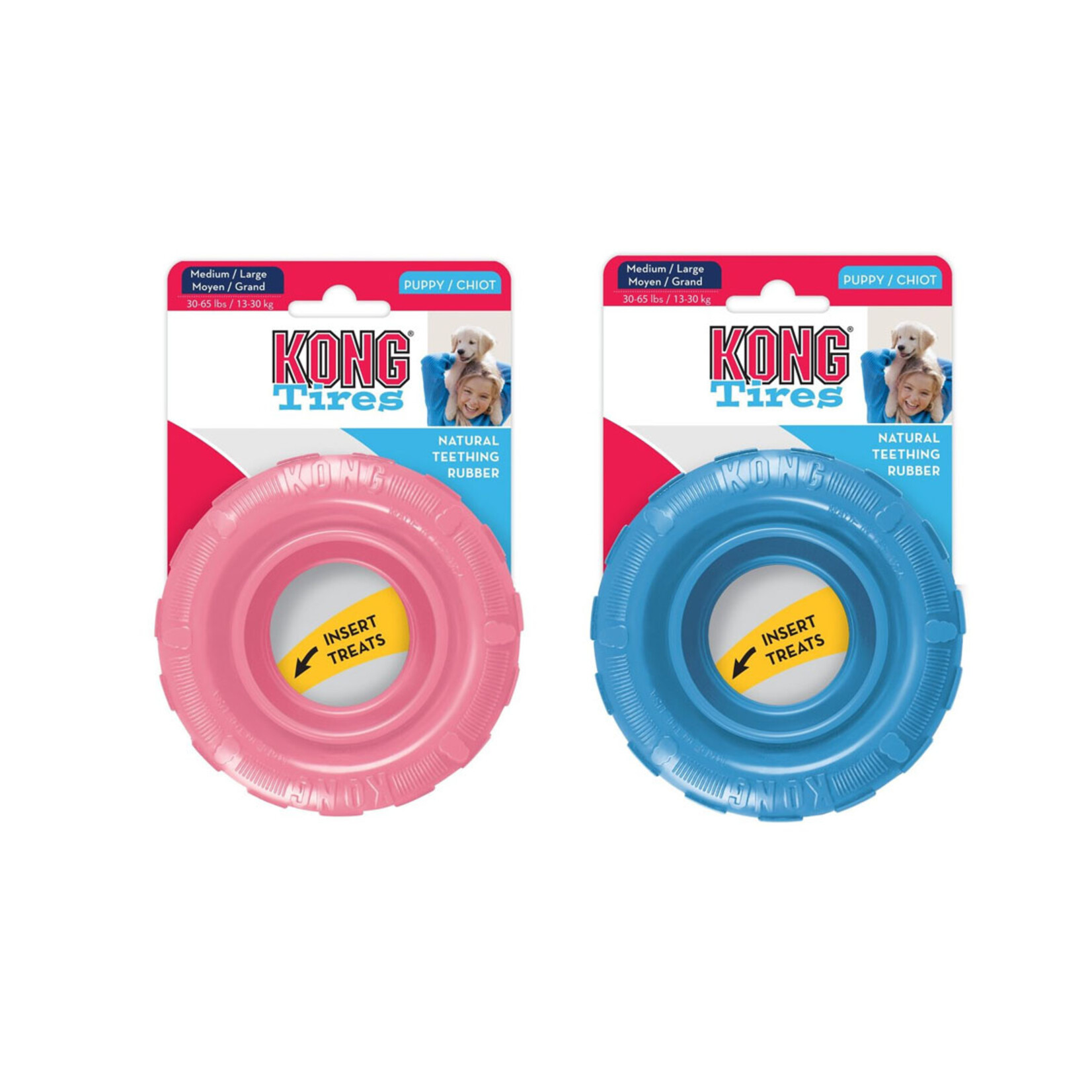 kong Pneus | Le Pneu de Mastication Durable Conçu pour les Petites Mâchoires