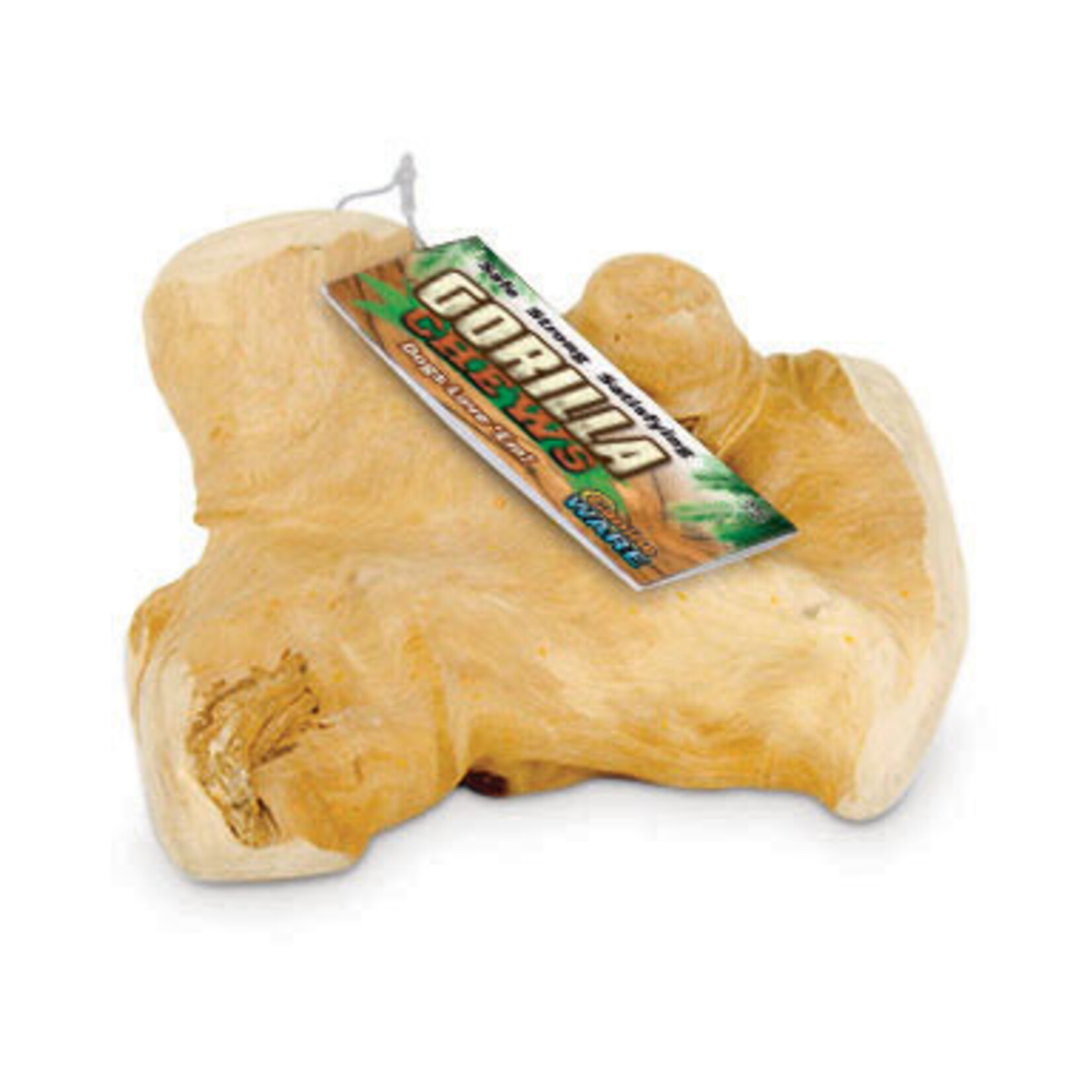 Gorilla Chews | Jouet en Bois Naturel pour l'Instinct de Mastication