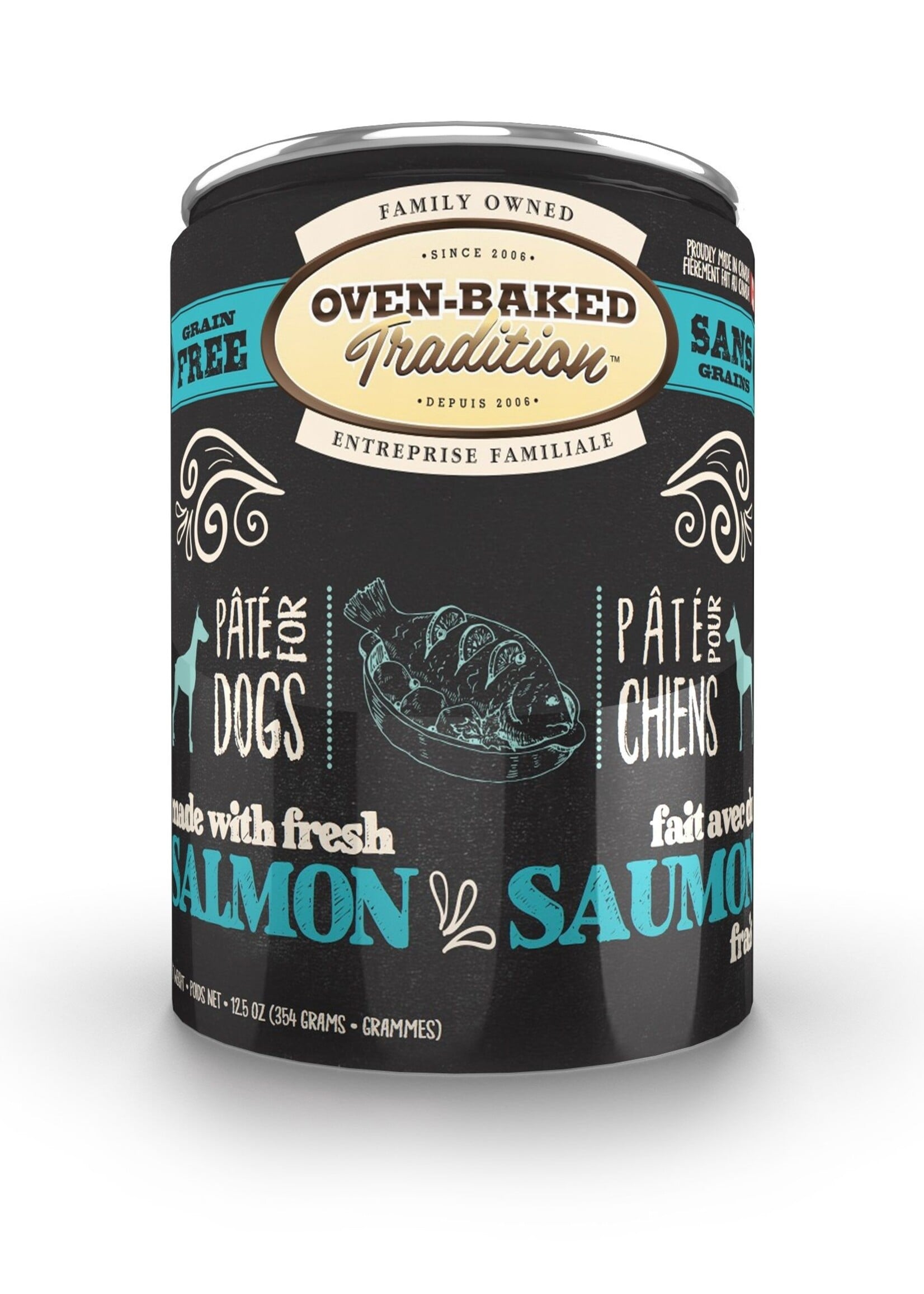 Canned dog food - Salmon pâté