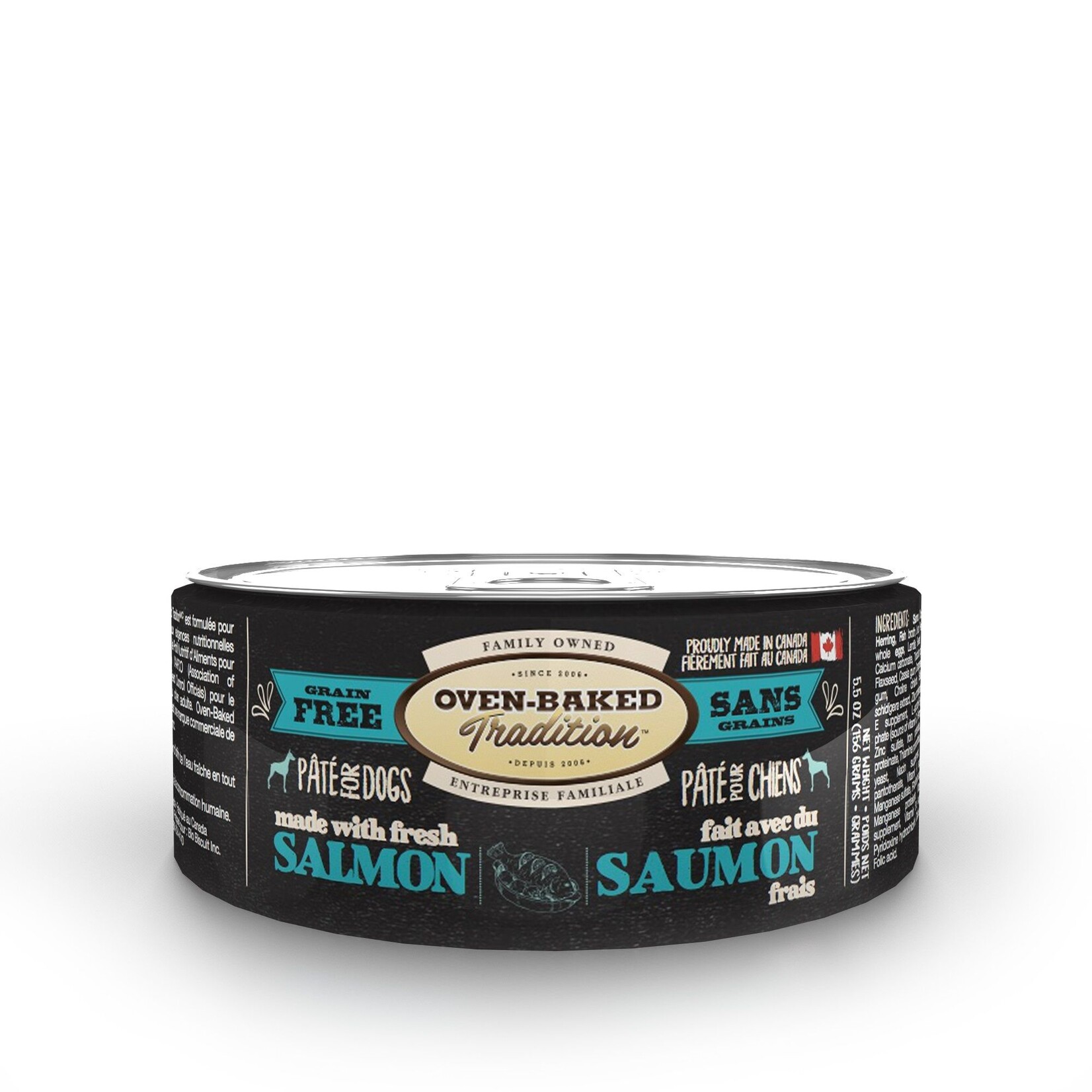 Nourriture en conserve pour chien - Pâté de saumon
